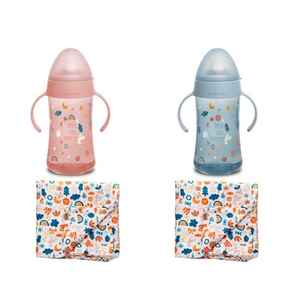 SUAVINEX SUAVINEX | DRUHÁ LÁHEV S OUŠKY FOREST 270 ML + PLENA ZDARMA - KOJENECKÉ LAHVE - KRMENÍ