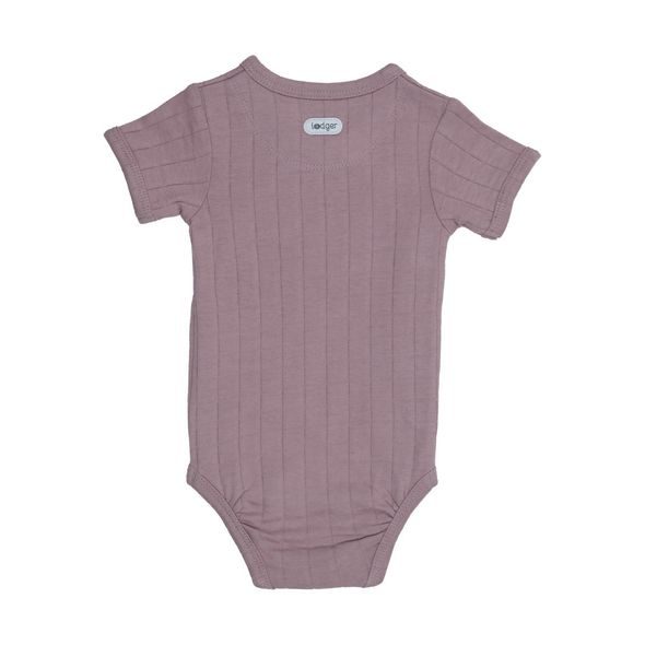 LODGER ROMPER SS SOLID ROSE 56 - BODY - PRO DĚTI