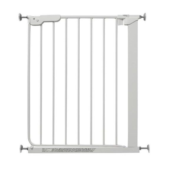 BABY DAN BABYDAN TLAKOVÁ ZÁBRANA LISE WHITE, KOV 60,5 - 66,5CM - BEZPEČNOST DĚTÍ V DOMÁCNOSTI - KOUPÁNÍ A ZDRAVÍ