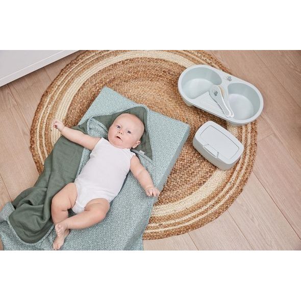 BEBE-JOU MUŠELÍNOVÝ RUČNÍK S KAPUCÍ BAMBUS SEPP - OSUŠKY A DĚTSKÉ ŽUPANY - KOUPÁNÍ A ZDRAVÍ