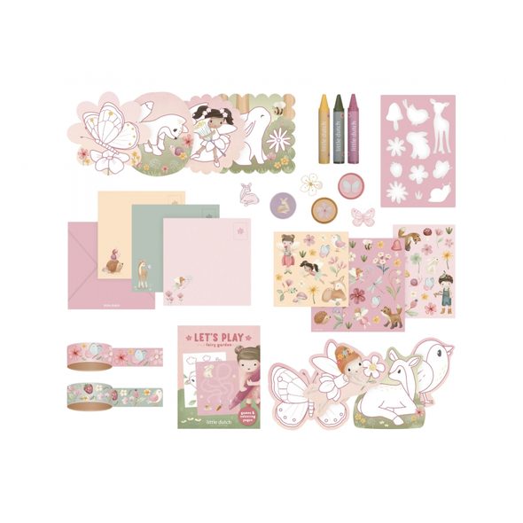 LITTLE DUTCH KREATIVNÍ SADA ROSA - LITTLE DUTCH - PRO DĚTI