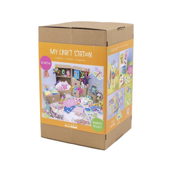 CREATIV COMPANY KREATIVNÍ SADA MAXI BOX SE ZÁSUVKAMI DEKOROVÁNÍ - VÝTVARNÉ POMŮCKY A HRAČKY - PRO DĚTI