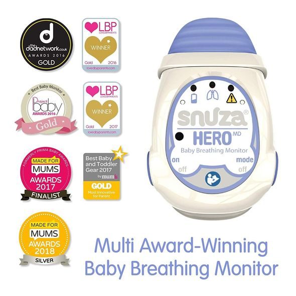 SNUZA HERO MD - MOBILNÍ MONITOR DECHU - MONITORY DECHU - SPINKÁNÍ