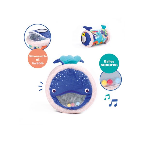 LUDI NAFUKOVACÍ VÁLEC S AKTIVITAMI VELRYBA - AKTIVNÍ CENTRA - PRO DĚTI