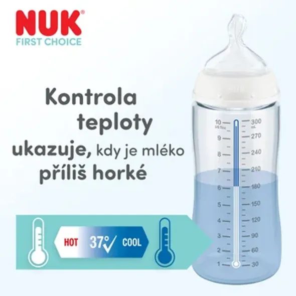 NUK LÁHEV FIRST CHOICE WHALE 150ML 0+M - KOJENECKÉ LAHVE - KRMENÍ