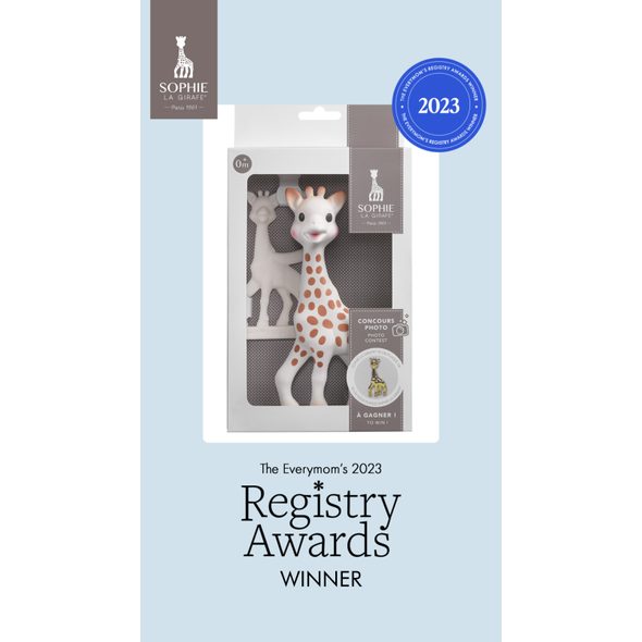 VULLI ŽIRAFA SOPHIE DÁRKOVÁ SADA (ŽIRAFA + KOUSÁTKO) - KOUSÁTKA - PRO DĚTI