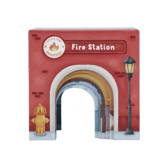 LITTLE DUTCH KOSTKY STOHOVACÍ S AUTÍČKY - LITTLE DUTCH - PRO DĚTI