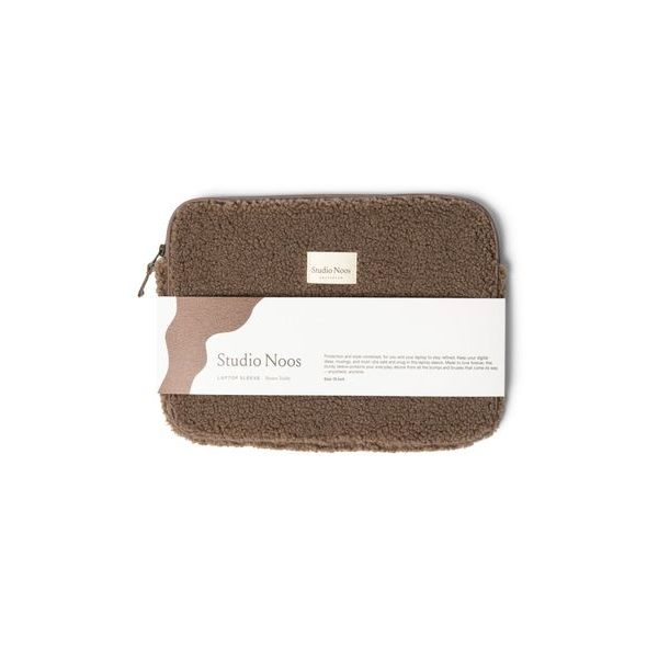 STUDIO NOOS TEDDY OBAL NA LAPTOP 13´ BROWN - ORGANIZÉRY A KOŠÍKY - KOČÁRKY A PŘÍSLUŠENSTVÍ