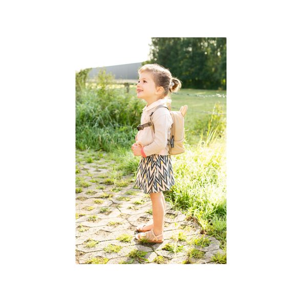CHILDHOME DĚTSKÝ BATOH MY FIRST BAG PUFFERED BEIGE - BATOHY A TAŠKY - PRO DĚTI