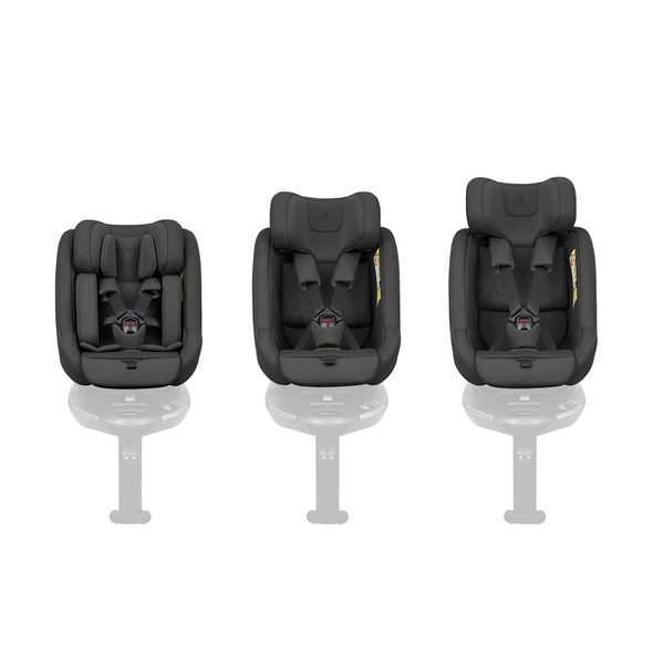 KIKKABOO AUTOSEDAČKA 40-105 CM I-CLASS PLUS I-SIZE NOIR - AUTOSEDAČKY 0-18KG - AUTOSEDAČKY A PŘÍSLUŠENSTVÍ