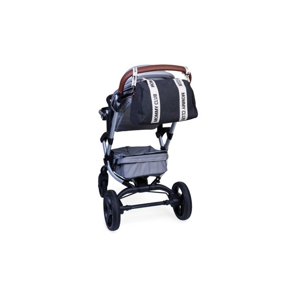 CHILDHOME PŘEBALOVACÍ TAŠKA MOMMY CLUB SIGNATURE CANVAS BLACK - PŘEBALOVACÍ TAŠKY - KOČÁRKY A PŘÍSLUŠENSTVÍ