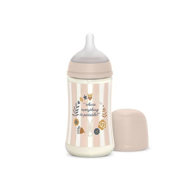 SUAVINEX KOJENECKÁ LÁHEV WONDERLAND 270ML FYZIOL PRŮTOK M - KOJENECKÉ LAHVE - KRMENÍ