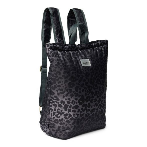 STUDIO NOOS PUFFY ADULT BACKPACK BATOH BLACK LEOPARD - ORGANIZÉRY A KOŠÍKY - KOČÁRKY A PŘÍSLUŠENSTVÍ