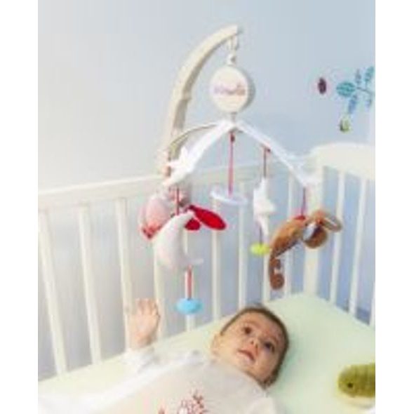 BABYMOOV CESTOVNÍ KOLOTOČ STARNIGHT - SPIRÁLY NA POSTÝLKU / AUTOSEDAČKU - PRO DĚTI