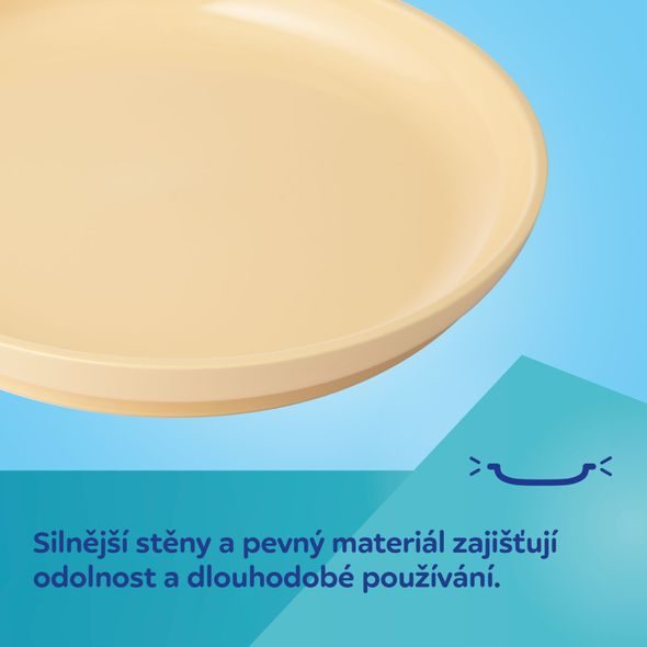 CANPOL BABIES TALÍŘ S UŠIMA 2KS - MISKY, TALÍŘKY A PODLOŽKY - KRMENÍ