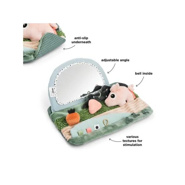 DONE BY DEER AKTIVNÍ ZRCADLO NA PODLAHU TINY FARM - HRA NA BŘÍŠKU - PRO DĚTI