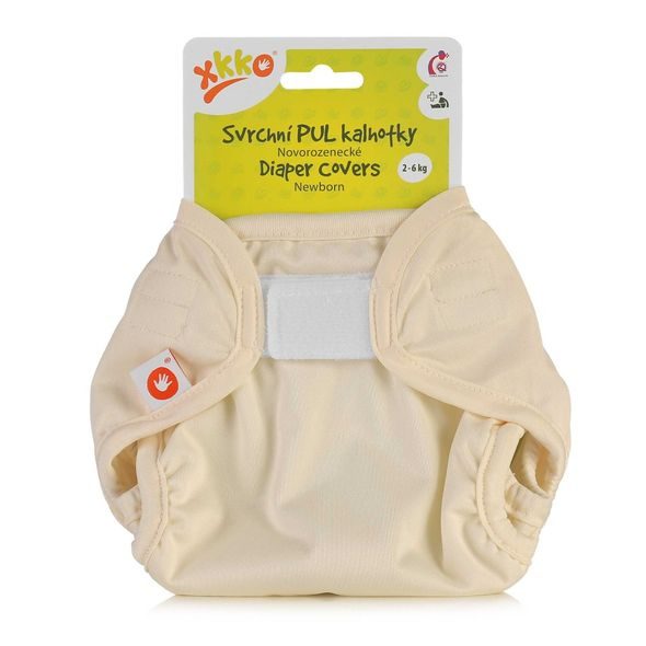 KIKKO SVRCHNÍ PUL KALHOTKY XKKO NEWBORN PASTEL YELLOW - PLIENKOVÉ NOHAVIČKY - VŠETKO NA PREBAĽOVANIE