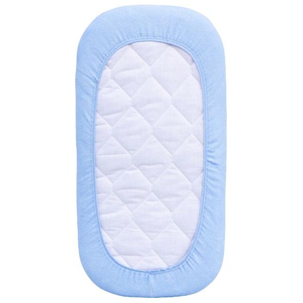 SCARLETT NEPROPUSTNÉ PROSTĚRADLO DO KOČÁRKU 75X35CM MODRÉ - PROSTĚRADLA DO KOČÁRKU - KOČÁRKY A PŘÍSLUŠENSTVÍ