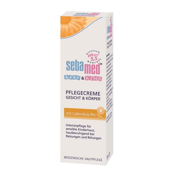 SEBAMED DĚTSKÝ EXTRA JEMNÝ KRÉM S MĚSÍČKEM - PÉČE O RTY A POKOŽKU - KOUPÁNÍ A ZDRAVÍ