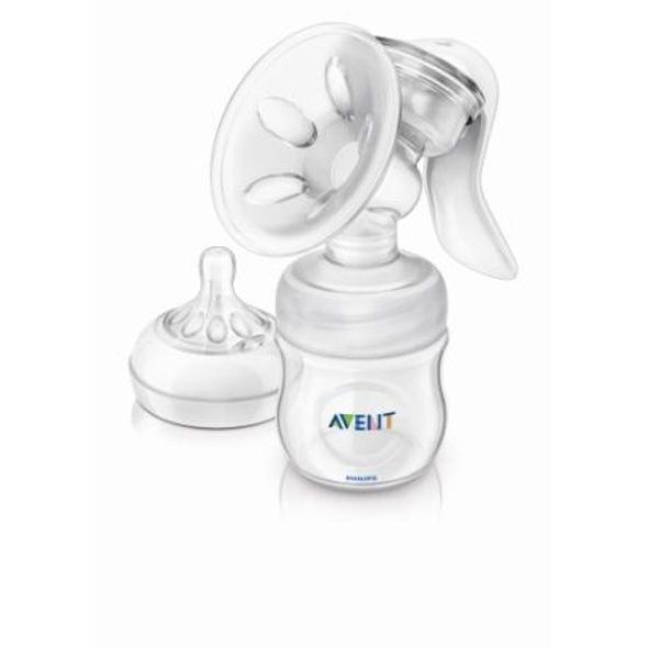 PHILIPS AVENT MANUÁLNÍ ODSÁVAČKA NATURAL + ZÁSOBNÍK 125 ML - ODSÁVAČKY MATEŘSKÉHO MLÉKA - KRMENÍ