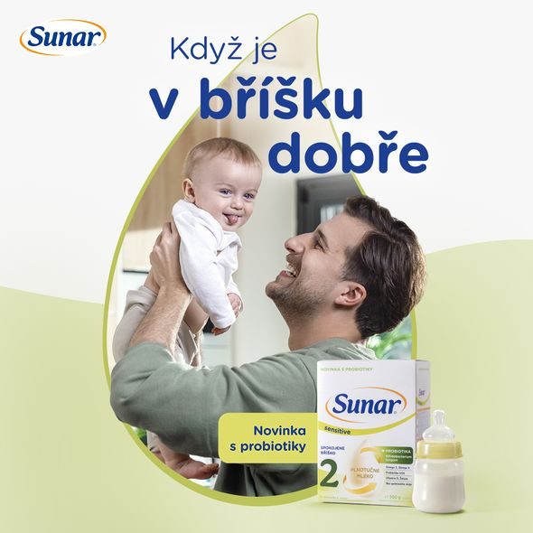 SUNAR SENSITIVE 3 BATOLECÍ KOJENECKÉ MLÉKO 500G - EXPIRACE 9.4.2026 - KOJENECKÁ MLÉKA - KRMENÍ