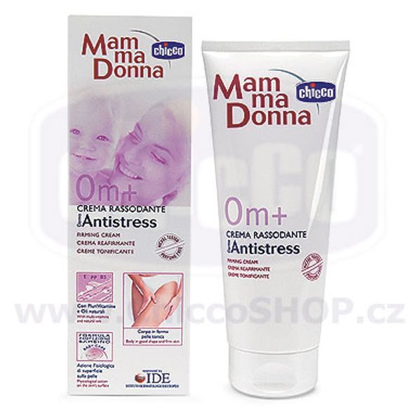 CHICCO ZPEVŇUJÍCÍ TĚLOVÝ KRÉM, 200 ML - KOSMETIKA V TĚHOTENSTVÍ - PRO MAMINKY