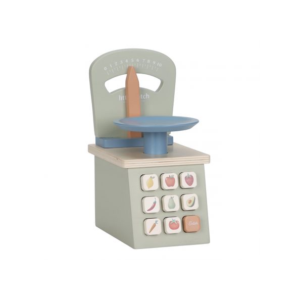 LITTLE DUTCH KUCHYŇSKÁ VÁHA DŘEVĚNÁ - DŘEVĚNÉ HRAČKY - PRO DĚTI