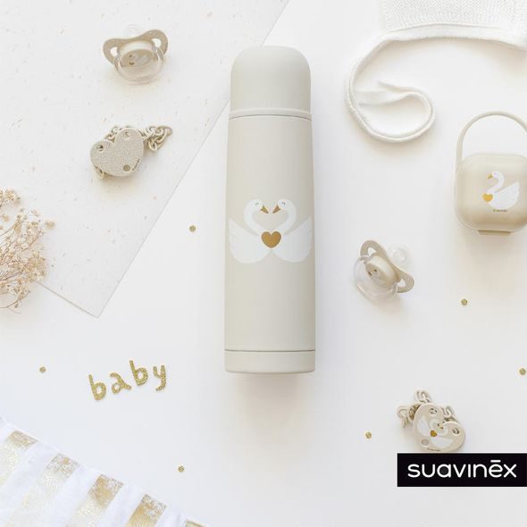 SUAVINEX TERMOSKA NA TEKUTINY LABUŤ - TERMOOBALY A TERMOSKY - KRMENÍ