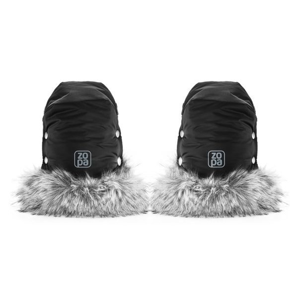 ZOPA ZIMNÍ RUKAVICE FLUFFY 2 - RUKÁVNÍKY NA KOČÁREK - KOČÁRKY A PŘÍSLUŠENSTVÍ