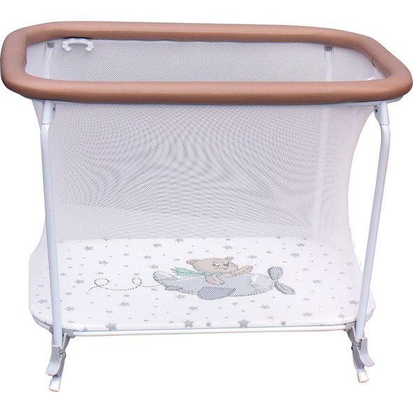 SCARLETT DĚTSKÁ SKLÁDACÍ OHRÁDKA SCARLETT CARINO 103X72CM ŠEDÁ - CESTOVNÍ POSTÝLKY - SPINKÁNÍ