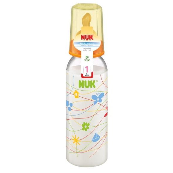NUK LÁHEV PP 240 ML, SI, VEL.1 - KOJENECKÉ LAHVE - KRMENÍ