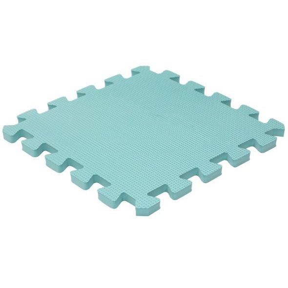 RIALTO BABY HRACÍ PODLOŽKA PUZZLE LIGHT GREEN 120X120CM - HRACÍ PODLOŽKY NA ZEM - SPINKÁNÍ