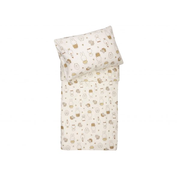 JOLLEIN POVLEČENÍ 140X100 A 40X60 CM MIFFY FAMILY FARM - POVLEČENÍ DO POSTÝLKY - SPINKÁNÍ