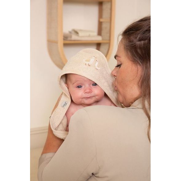 BEBE-JOU RUČNÍK S KAPUCÍ FROTÉ BÉBÉ-JOU DEAR GOOSE - OSUŠKY A DĚTSKÉ ŽUPANY - KOUPÁNÍ A ZDRAVÍ