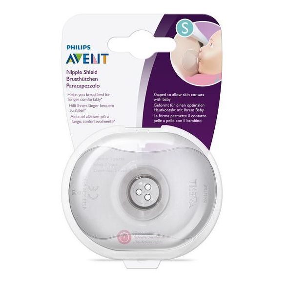 PHILIPS AVENT CHRÁNIČ BRADAVEK - SMALL 2 KS + STER.KRABIČKA + PRSNÍ VLOŽKY JEDNORÁZOVÉ 24 KS - CHRÁNIČE A TVAROVAČE BRADAVEK - PRO MAMINKY