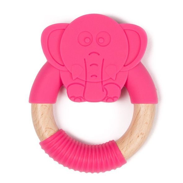 BO JUNGLE KOUSÁTKO B-TEETHER ANIMAL WOOD - KOUSÁTKA - PRO DĚTI