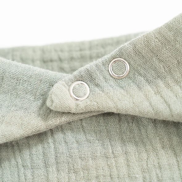 TRÄUMELAND BANDANA BIB 2 KS TERRAKOTTA & SALBEI GRÜN - BRYNDÁKY - KRMENÍ