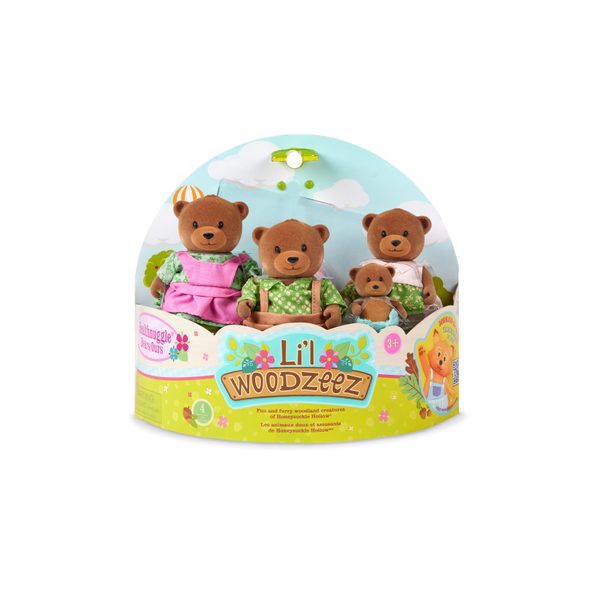 LI'L WOODZEEZ RODINA MEDVĚDŮ HEALTHNUGGLE - ZVÍŘATA - PRO DĚTI