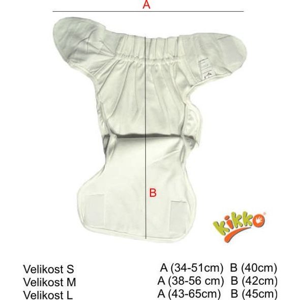 KIKKO PLENKOVÉ KALHOTKY KIKI - 6 KS - PLENKOVÉ KALHOTKY - PŘEBALOVÁNÍ