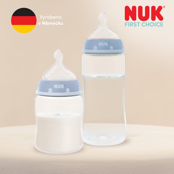 NUK FIRST CHOICE LÁHEV WHALE 150 ML - KOJENECKÉ LAHVE - KRMENÍ