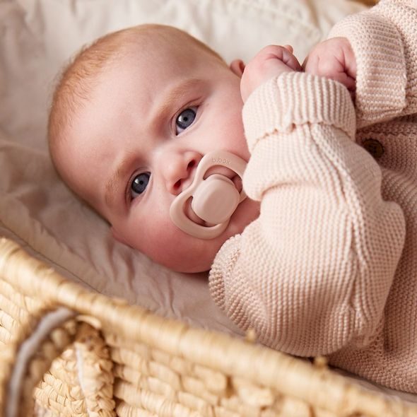 B.BOX DUDLÍKY SILIKONOVÉ 0-6M, 2KS - BLUSH/LATTE - ŠIDÍTKA A DOPLŇKY - KRMENÍ