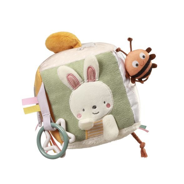 BABYONO KOSTKA SENSORICKÁ NATURE 0 M+ - SENZORICKÉ HRAČKY - PRO DĚTI