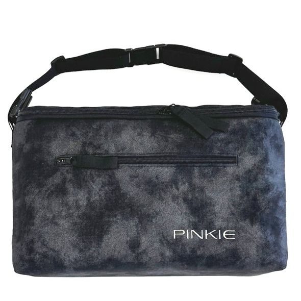 PINKIE ORGANIZÉR FAUX LEATHER BLACK CLOSED - ORGANIZÉRY A KOŠÍKY - KOČÁRKY A PŘÍSLUŠENSTVÍ