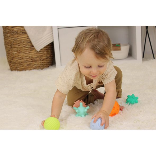 INFANTINO MÍČKY S TEXTURAMI SUPER SOFT 6 KS - AKTIVNÍ HRAČKY - PRO DĚTI