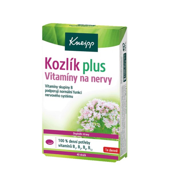 KNEIPP DOPLNĚK STRAVY KOZLÍK PLUS 40 DRAŽÉ - POTRAVINOVÉ DOPLŇKY - PRO MAMINKY