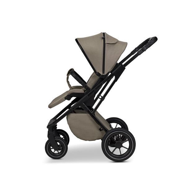 MOON PIÚ BLACK MATT - MUD - DVOJKOMBINACE - KOČÁRKY A PŘÍSLUŠENSTVÍ