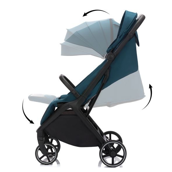 FILLIKID COOPER TURQUOISE/BLACK - SPORTOVNÍ KOČÁRKY - KOČÁRKY A PŘÍSLUŠENSTVÍ