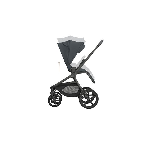 KIKKABOO KOČÁREK 2V1 GOYA PLATINUM GRAPHITE - DVOJKOMBINACE - KOČÁRKY A PŘÍSLUŠENSTVÍ