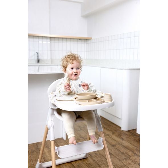 BIBADO SILIKONOVÁ MISKA S PŘÍSAVKOU FAWN - MISKY, TALÍŘKY A PODLOŽKY - KRMENÍ