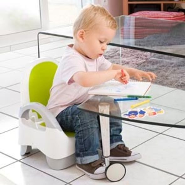 BABYMOOV PLASTOVÁ PŘENOSNÁ ŽIDLIČKA COMPACT SEAT - JÍDELNÍ ŽIDLIČKY PLASTOVÉ - KRMENÍ
